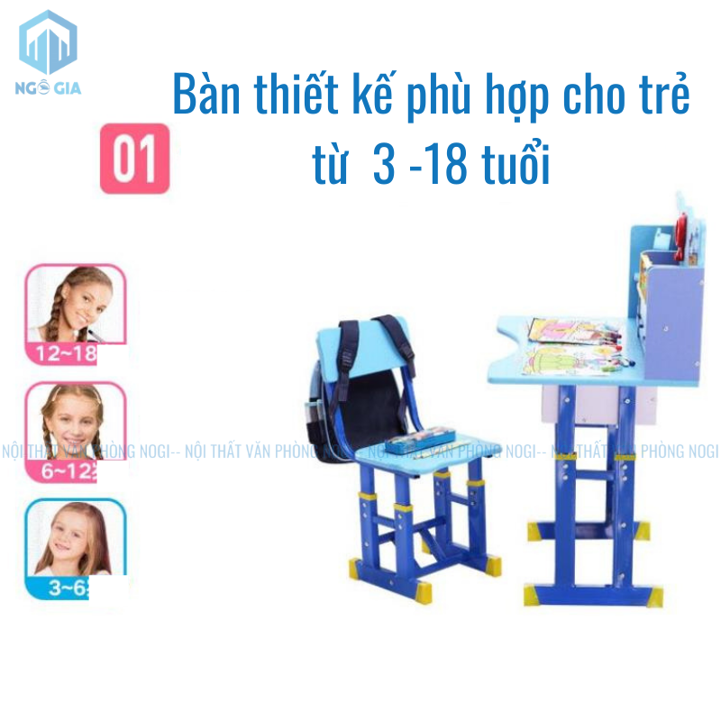Bàn ghế trẻ em BT02  3