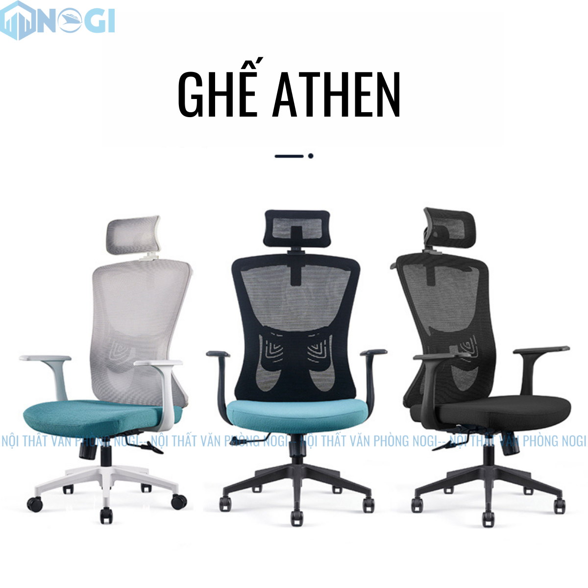 Ghế xoay văn phòng ATHEN GX18