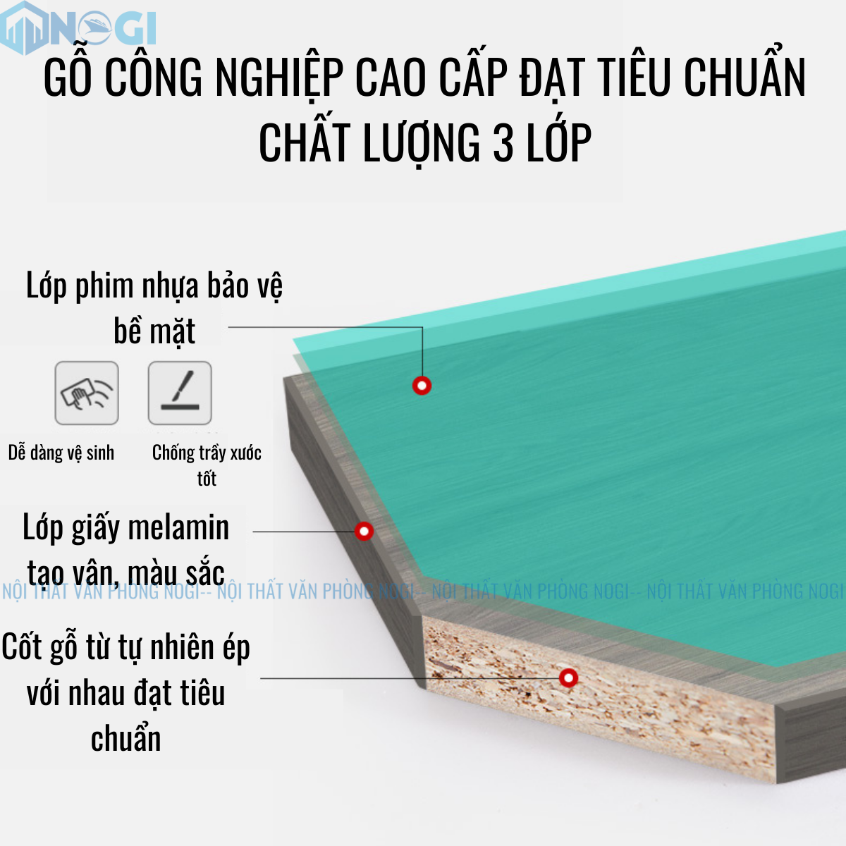 Bàn Giám Đốc NAMI BLD32