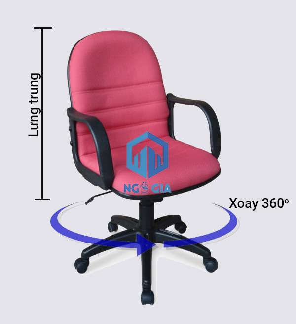 Tính năng xoay 360 độ ghế SG712