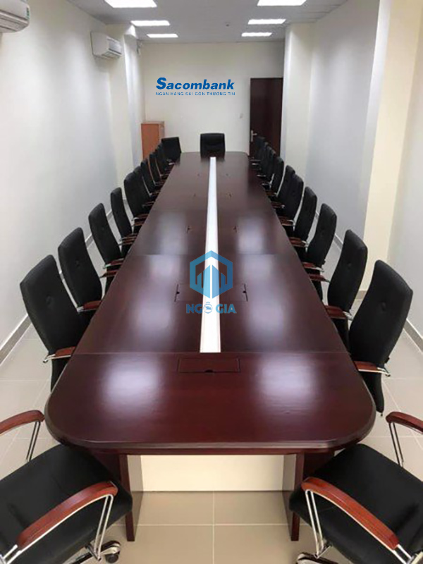 Thi công ghế SG607 tại văn phòng họp ban ngân hàng Sacombank
