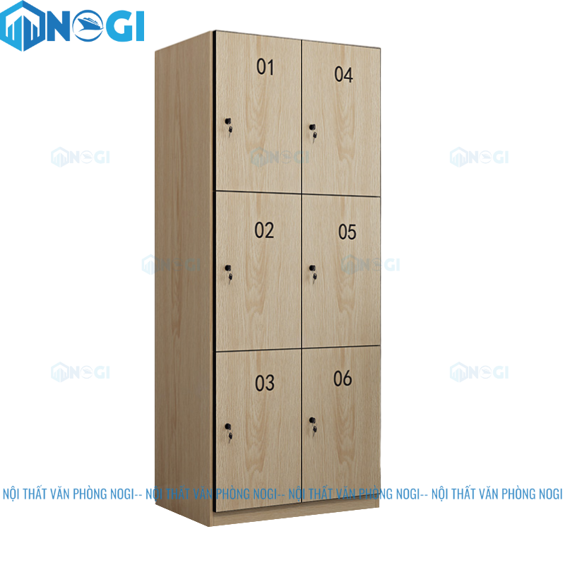 Tủ Locker Gỗ Văn Phòng