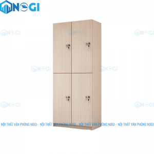Tủ Locker gỗ 4 ngăn LKG2N2-T