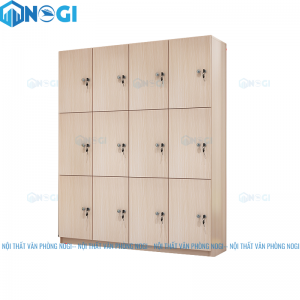 Tủ Locker gỗ 12 ngăn LKG4N3-T
