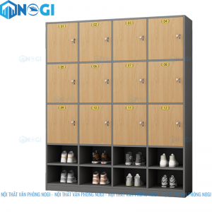 Tủ Locker gỗ 12 ngăn LKG4N3-G